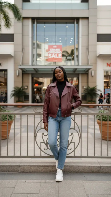 Elegante dames bomberjas met rits