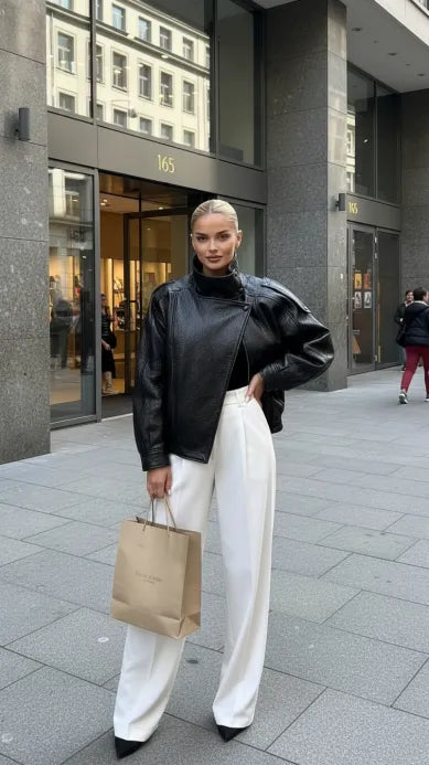 Elegante dames bomberjas met rits